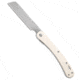 Daggerr Knives Daggerr Knives Boris Britva Cleaver Liner Lock Knife White G-10 4.4" Satin, White, VG10, adult, BHQ-210332