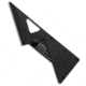 Daggerr Knives Card Folding Knife, 3.30in, 8Cr13MoV, Carbon Fiber, Titanium, Black Handle, Black/Black, 6.15 inch, BHQ-199722