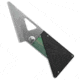 Daggerr Knives Card Folding Knife, 3.30in, 8Cr13MoV, Carbon Fiber, Titanium, Black/Green Handle, Black/Green/Gray, 6.15 inch, BHQ-199724