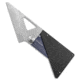 Daggerr Knives Card Folding Knife, 3.30in, 8Cr13MoV, Carbon Fiber, Titanium, Black/Blue Handle, Black/Blue/Gray, 6.15 inch, BHQ-144318