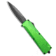 Daggerr Knives Daggerr Knives Koschei Double Action OTF Knife Poison Green Aluminum 3.5" SW, Green, D2, adult, BHQ-182323
