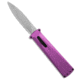 Daggerr Knives Daggerr Knives Koschei Slim Double Action OTF Knife Purple Aluminum 3.5" SW, Purple, D2, adult, BHQ-190986