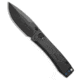 Daggerr Knives Nightmare 77 MagnaCut Folding Knife, 3.125in, CPM MagnaCut, Drop Point Blade, Titanium, Black Handle, Thumb Stud, Black/Black, 6.875 inch, BHQ-217310
