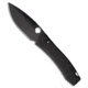 Daggerr Knives Nightmare Folding Knife, 4.00in, CPM MagnaCut, Drop Point Blade, Titanium, Black Handle, Thumb Hole, Flat Grind, Black/Black, 9.00 inch, BHQ-216648