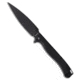 Daggerr Knives Pero Folding Knife, 5.00in, 8Cr14MoV, Spear Point Blade, Black Handle, Black/Black Gray, 11.00 inch, BHQ-216660