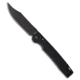 Daggerr Knives Daggerr Knives Pike Crossbar Lock Knife Black FRN 3.9" Black SW, Black, 8Cr14MoV, adult, BHQ-221095
