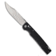 Daggerr Knives Daggerr Knives Pike Crossbar Lock Knife Black FRN 3.9" Stonewash, Black, 8Cr14MoV, adult, BHQ-221096