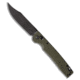 Daggerr Knives Daggerr Knives Pike Crossbar Lock Knife OD Green FRN 3.9" Black SW, OD Green, 8Cr14MoV, adult, BHQ-221097