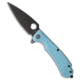 Daggerr Knives Daggerr Knives Resident Liner Lock Knife Light Blue FRN 3.5" Black SW, Blue, 8Cr14MoV, adult, BHQ-221102