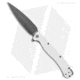 Daggerr Knives Vendetta Folding Knife, 5.00in, VG10, Dagger Blade, G-10, White/Black Handle, White/Black/Black Gray, 10.90 inch, BHQ-177007
