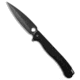 Daggerr Knives Vendetta Folding Knife, 5.00in, VG10, Dagger Blade, G-10, Black Handle, Black/Black Gray, 10.90 inch, BHQ-144319