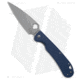 Daggerr Knives Zhalo Folding Knife, 3.875in, VG10, Spear Point Blade, G-10, Blue Handle, Blue/Gray, 8.625 inch, BHQ-195599