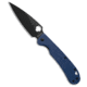 Daggerr Knives Zhalo Folding Knife, 3.875in, D2, Spear Point Blade, G-10, Blue Handle, Blue/Black, 8.625 inch, BHQ-195586