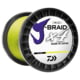 Daiwa J-Braid 4X Braided Line w/ Bulk Spool, 65lb, 3000yd, Fluorescent Yellow, JB4U65-3000FY