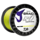 Daiwa J-Braid 4X Braided Line w/ Bulk Spool, 80lb, 3000yd, Fluorescent Yellow, JB4U80-3000FY