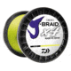Daiwa J-Braid 4X Braided Line w/ Bulk Spool, 3000yds, 40lb, Fluorescent Yellow, JB4U40-3000FY