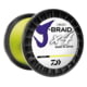 Daiwa J-Braid 4X Braided Line w/ Bulk Spool, 3000yds, 40lb, Fluorescent Yellow, JB4U40-3000FY