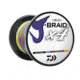 Daiwa J-Braid 4X Braided Line w/ Bulk Spool, 3300yds, 10lb, Multi-Color, JB4U10-3300MU