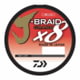 Daiwa J-Braid x8 Grand Braid Line w/Filler Spool, 150yds, 15lb, Gray Light, JBGD8U15-150GL