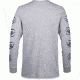 Dakine Bare Bones L-S, GREY HEATHER, S, 10001874-ETE