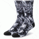 Dakine Booker Sock, BLACK / WHITE PALM, OS, 10001925-LK/TLM