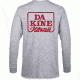 Dakine Classic Brush L-S, GREY HEATHER / RED, M, 10001311-ET/-M