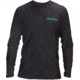 Heavy Duty Long Sleeve Rashgaurd - Mens -Black-Large