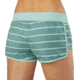 Dakine Suede Insider Boardie - Womens, Coastal Green Stripe, Extra Large, 10001190-G-91M-XL