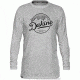Dakine Tech-T Long Sleeve Shirt - Mens-Heathered Grey Peaks-Large