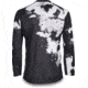 Dakine Thrillium Long Sleeve Jersey, Black / White, Small, 10002233-BLACK/WHIT-S
