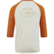 Dakine Walker 3-4 Baseball Tee, DESERT SUN, XXL, 10001612-ESETSU-XXL