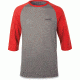 Dakine Walker 3-4 Baseball Tee, INDIE RED, M, 10001612-IIEE-M