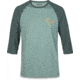 Dakine Walker 3/4 Baseball Tee - Mens, Balsam Green, 2XL, 10001612-BG-91M-XXL