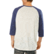 Dakine Walker 3-4 Baseball Tee, WASHED INDIGO, XXL, 10001612-SEIO-XXL