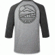 Dakine Well Rounded 3-4 Raglan Tech T, HEATHER DARK GREY, L, 10001866--L