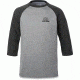 Dakine Well Rounded 3-4 Raglan Tech T, HEATHER DARK GREY, L, 10001866--L