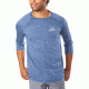 Dakine Well Rounded 3-4 Raglan Tech T, HEATHER NAVY, M, 10001866-ETEV-M