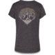 Dakine Zigzag Short Sleeve Tech T-Shirt - Womens, Heather Black, Extra Small, 10002085-HB-91M-XS