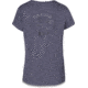 Dakine Zigzag Short Sleeve Tech T-Shirt - Womens, Heather Navy, Extra Small, 10002085-HN-91M-XS