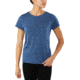 Dakine Zigzag Short Sleeve Tech T-Shirt - Womens, Heather Navy, Extra Small, 10002085-HN-91M-XS