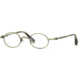 Dakota Smith Belief SEDS BELI00 Single Vision Prescription Eyewear - Brushed Gold SEDS BELI004140 GO