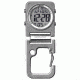 Dakota Watches Digital Square Clip Clock, Slvr, 3089-0