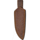 Damascus Grooved Fixed Blade