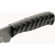 Damascus Grooved Fixed Blade