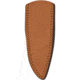 Damascus Camel Bone Skinner Knife, 8.5in Overall, 4in Damascus Steel Blade, Camel Bone/Green Acrylic Handle, Brown Leather Belt Sheath, DM-1370GN