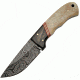 Damascus Skinner Knife w/ Bone Handle DM1068