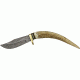 Damascus Stag Spike Fixed Knife DM1027