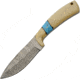 Damascus Turquoise Bone Hunter
