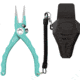 Danco Admiral Series Pliers, 7.5in Overall, Teflon Coated 420 Stainless, Seafoam Green Rubberized Aluminum Handle, Rubber Sheath, PA75LS-RC-T-010