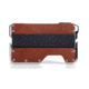 Dango Products D02 Dapper Wallets, Nickel Plated Whiskey Brown, DGO-D02-WB